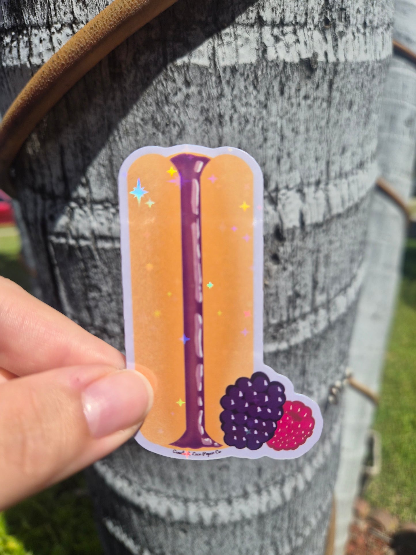 Berry Cookie Vinyl Sticker