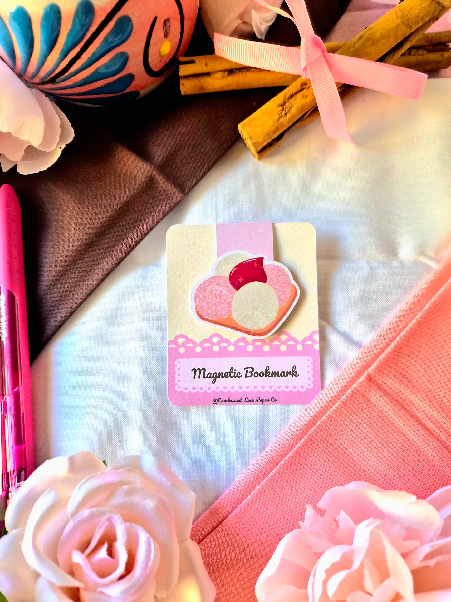 Sponch Cookie Magnetic Bookmark