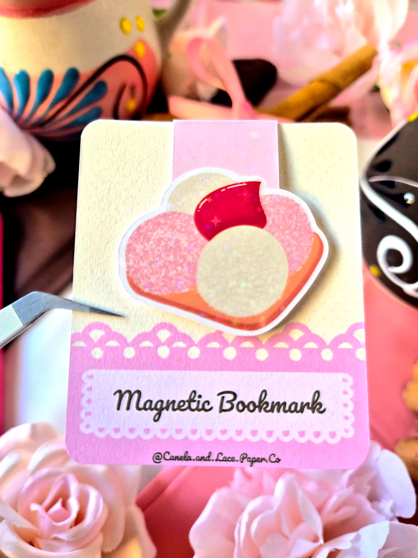 Sponch Cookie Magnetic Bookmark