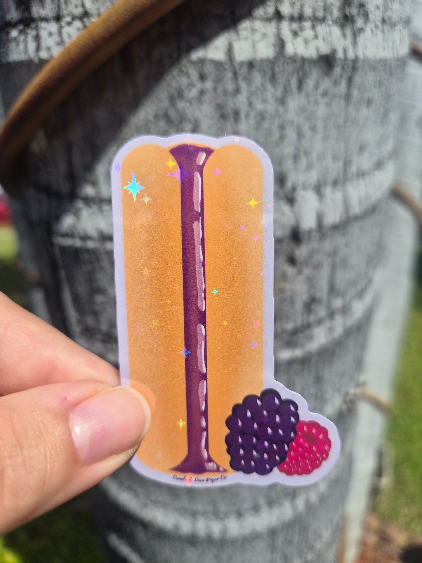 Berry Cookie Vinyl Sticker